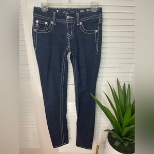 Miss Me Jeans Skinny Rhinestone Size: 26